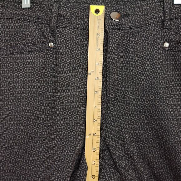Christopher & Banks Signature Slimming Dress Pants Women's 12 Gray Straight Leg - Picture 4 of 8